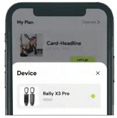 WEGYM Rally X3 Pro Smart Resistance Band -Pairing 5