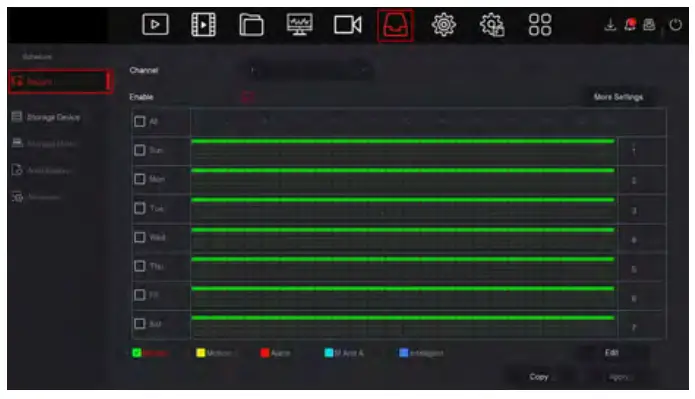 Metra SPYP-NVR16POE2T Spyclops 16-Channel 4K NVR-15