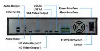 Metra SPYP-NVR16POE2T Spyclops 16-Channel 4K NVR-7