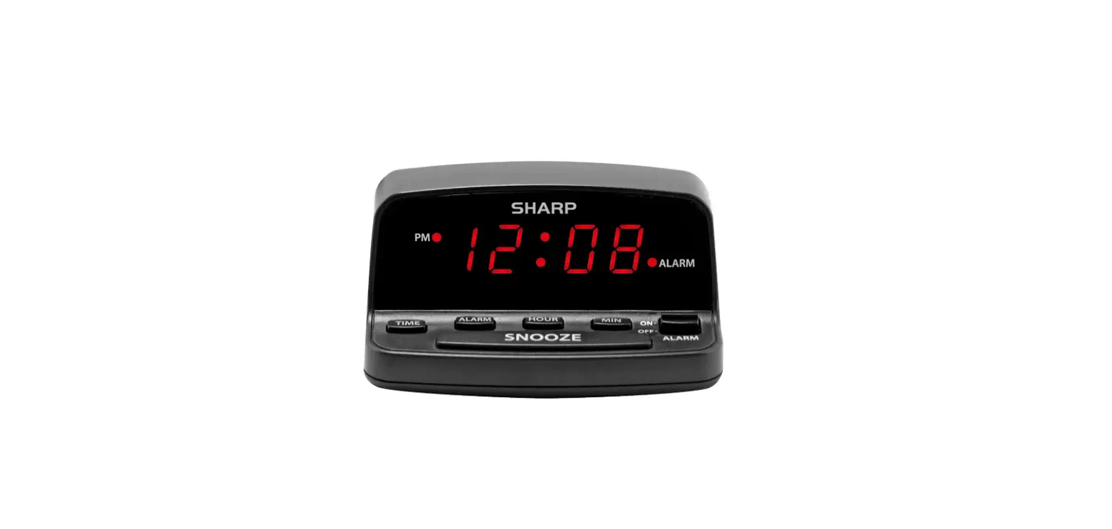 Sharp Spc051 Digital Alarm Clock Instruction Manual Sharp Spc051 Digital Alarm Clock