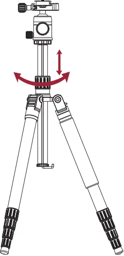 Adorama 3PCFTTH 3POD TREK Series Carbon Fiber Travel Tripod and Ball-FIG6