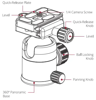 Adorama 3PCFTTH 3POD TREK Series Carbon Fiber Travel Tripod and Ball-FIG8