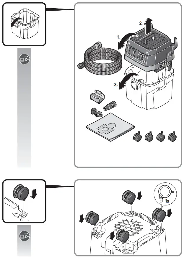 Fein Dustex 25L, 35L Wet and Dry Extractor - fig3