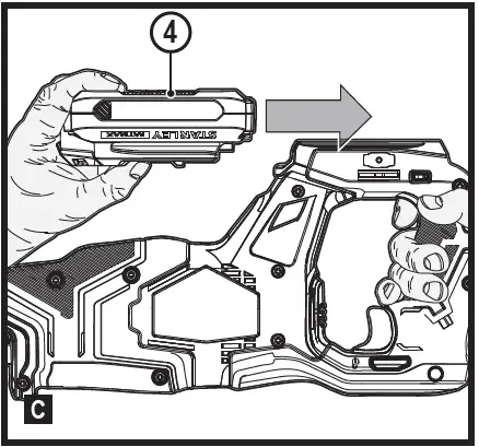 STANLEY SCR300 20V Sabre Saw 03