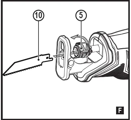 STANLEY SCR300 20V Sabre Saw 06