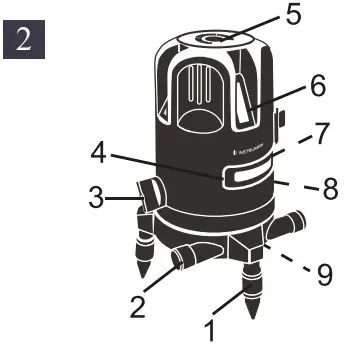INSTRUMAX IM0123 Redliner 2V Laser Level-fig3
