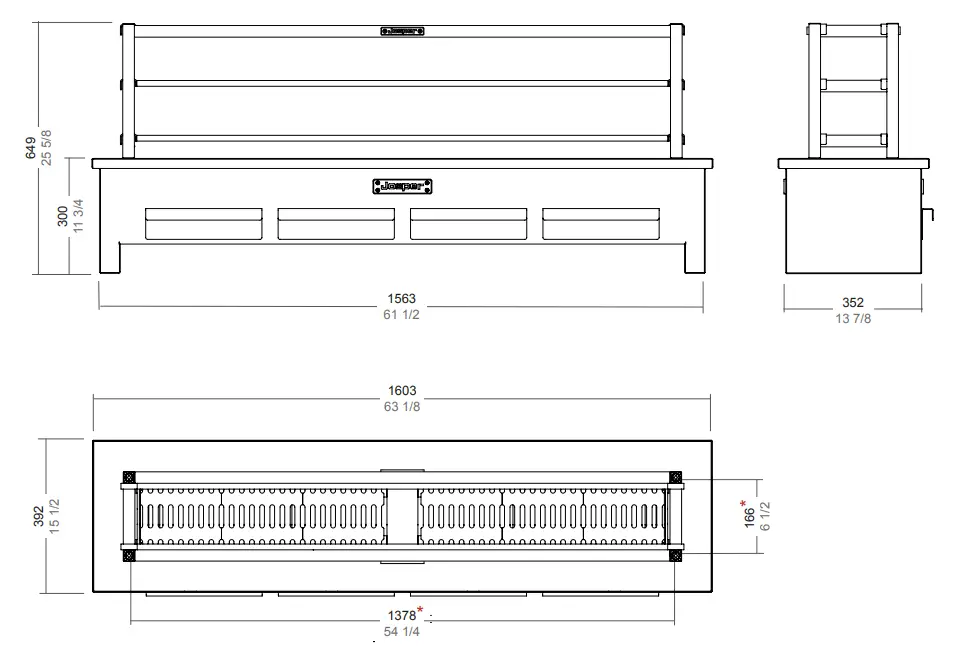vvJosper ROBATAGRILLS Charcoal Ovens -Hot air exit 10
