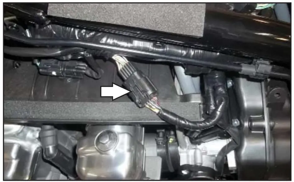 Honda CB1100 Power Commander Fuel Controller Installing The Power Commander 6