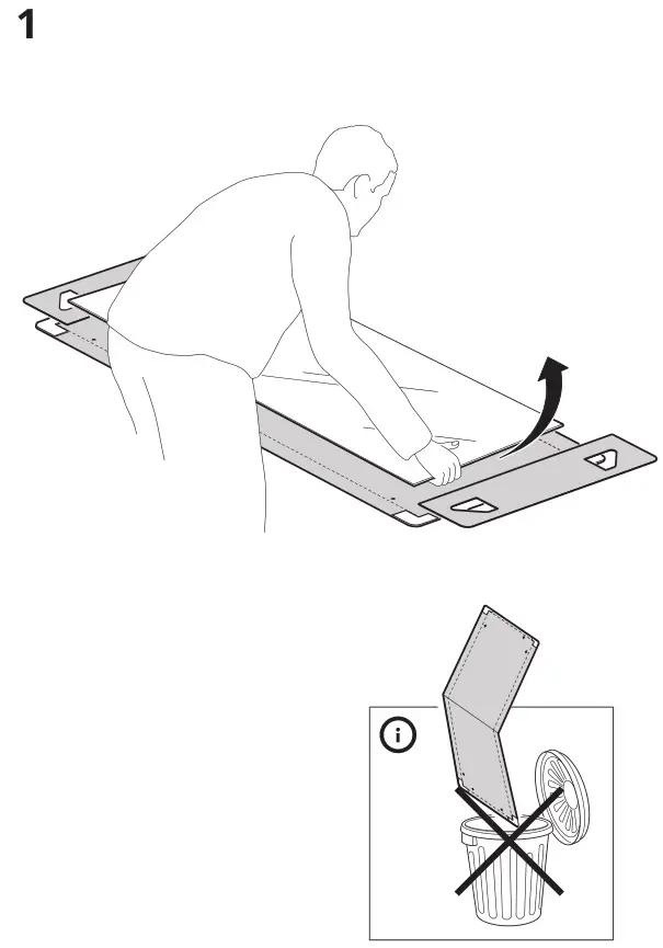 IKEA Larbro Mirror Installation 1