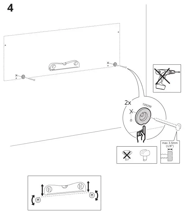 IKEA Larbro Mirror Installation 12