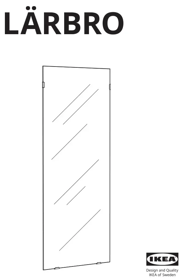 IKEA Larbro Mirror Installation Guide