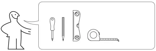 IKEA Larbro Mirror - Tools Needed