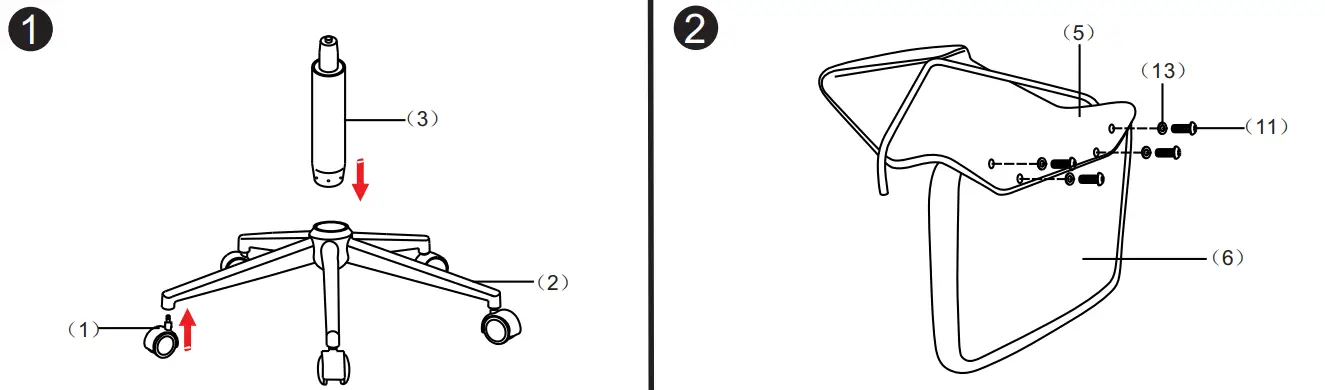 Deyi-9009-B-US122-Office-Chair-FIG-2