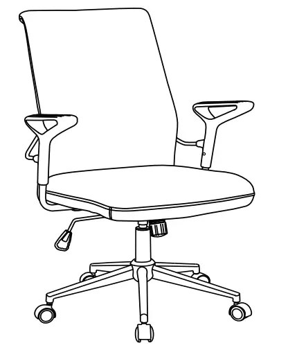 Deyi-9009-B-US122-Office-Chair-PRODUCT