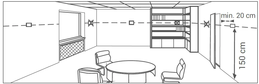 GENERAL LIFE MITRA 260S RF Room Thermostat 09