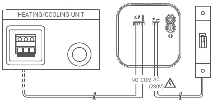 GENERAL LIFE MITRA 260S RF Room Thermostat 12