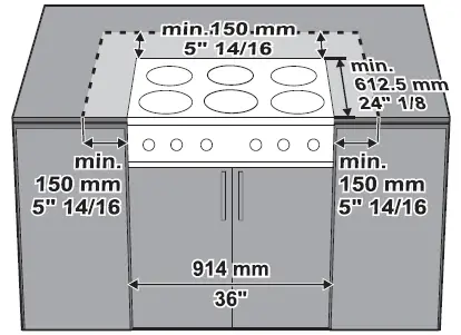 ZLINE RT36 36 Inch Gas Rangetop 12