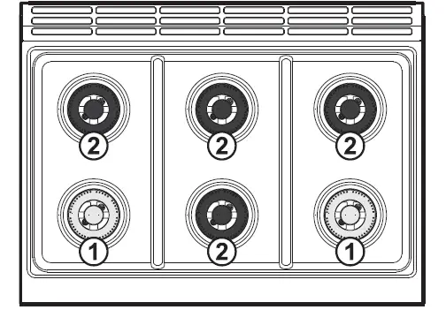 ZLINE RT36 36 Inch Gas Rangetop 23