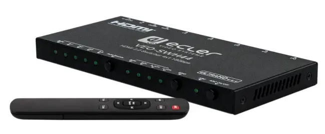 ecler-VEO-SWH44-Professional-4x1-HDMI 2.0-Switcher-PRODUCT