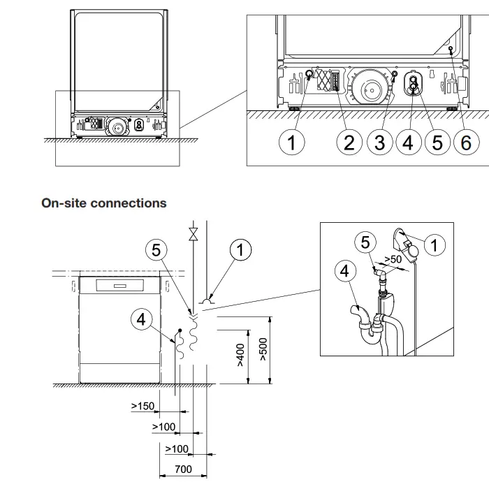 Miele logo - Miele PFD 104 SCVi integrated XXL Dishwasher - fig1
