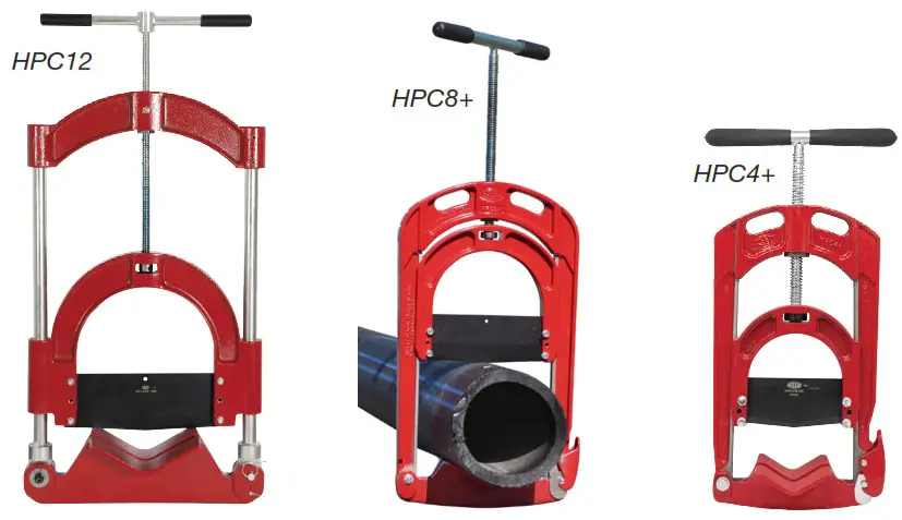 REED HPC12 Guillotine Pipe Cutters for Polyethylene Pipe - cover