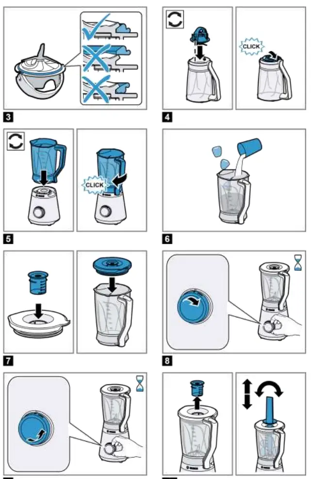 BOSCH MMB617 Series VitaPower Series 4 Blender - Fig 1