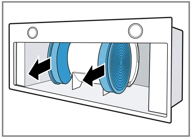 Removing the odour filter
