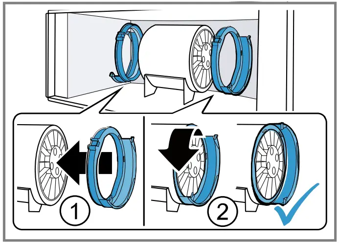 Preparing circulating-air mode