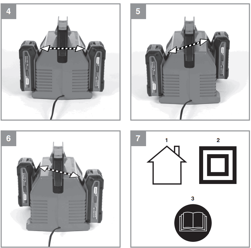 Einhell 45.121.02 2 x 2 Power X-Quattrocharger 4A - Fig1