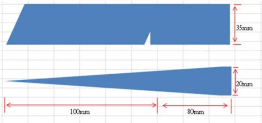 hp P27v G4 - dimensions of Scraper bar