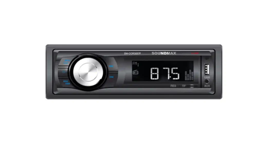 Soundmax Sm-ccr3057f Usb Or Microsd Media Player Instruction Manual