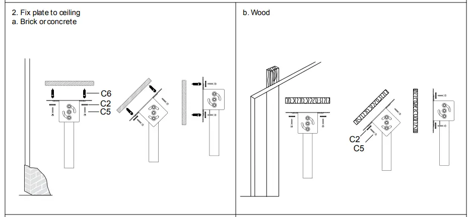 AURORA-MOUNTS-AFC-CP-Ceiling-Plate-With-Plastic-Cover-5