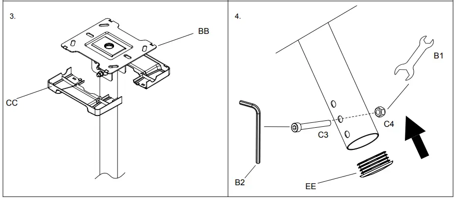 AURORA-MOUNTS-AFC-CP-Ceiling-Plate-With-Plastic-Cover-6