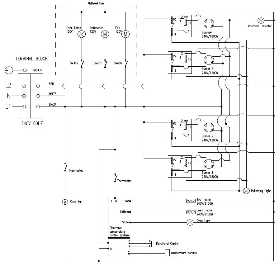 Forno FFSEL6090 24Inches Loiano Electric Range-30