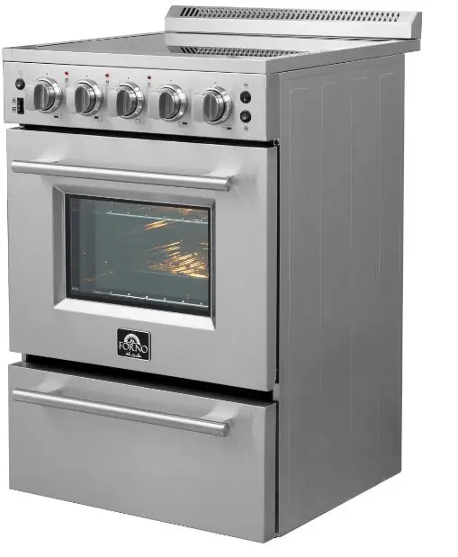 Forno FFSEL6090 24Inches Loiano Electric Range