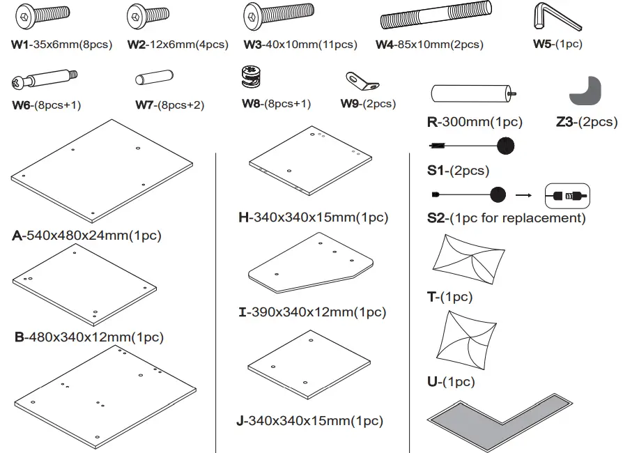 FORCLOVER AMT0082 Wooden Cat Tower-fig3