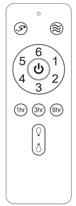 FLINT GARDEN BBA534002CAFG Black Reversible 3 Blades Ceiling Fan - Figure 5