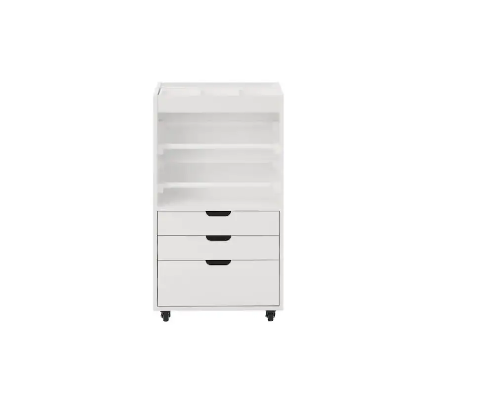 Stylewell Crf-005-wh Craft White Gift Wrap Storage Cart User Manual Stylewell Crf-005-wh Craft White Gift Wrap Storage Cart User Manual