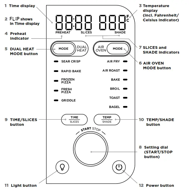 NINJA FT300 Series Foodi Dual Heat Air Fry Oven - fig8