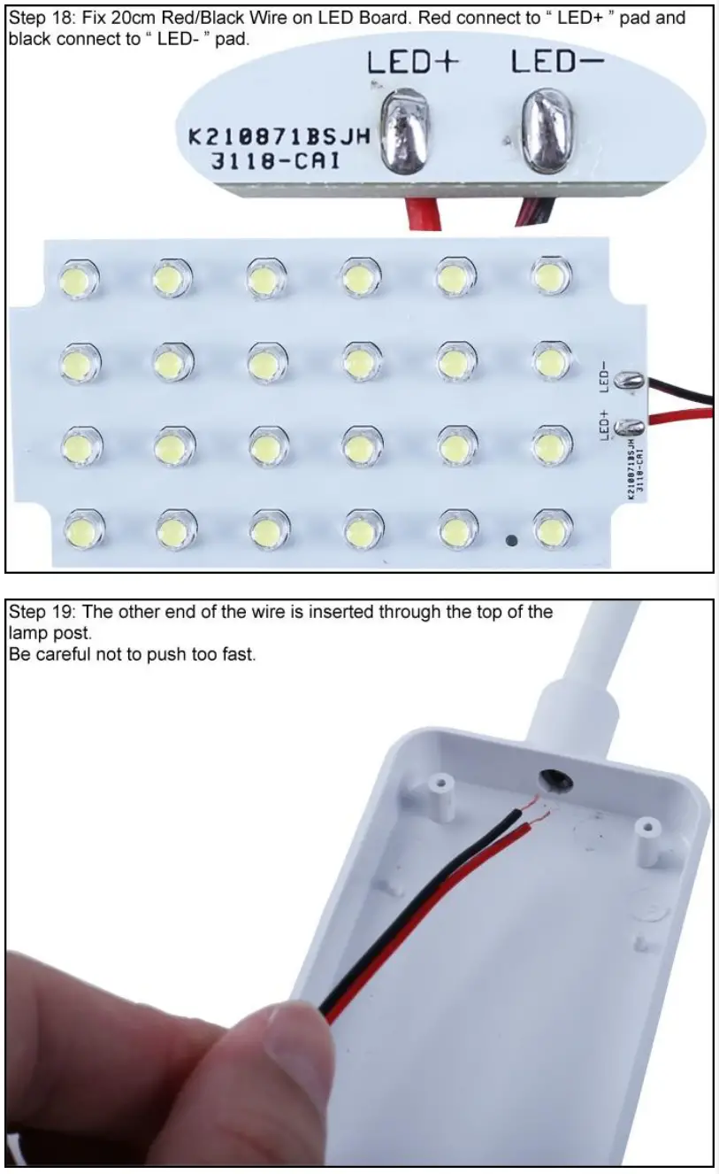 ICStation GY20781 1 LED Dimming Table Lamp DIY Kit-fig12