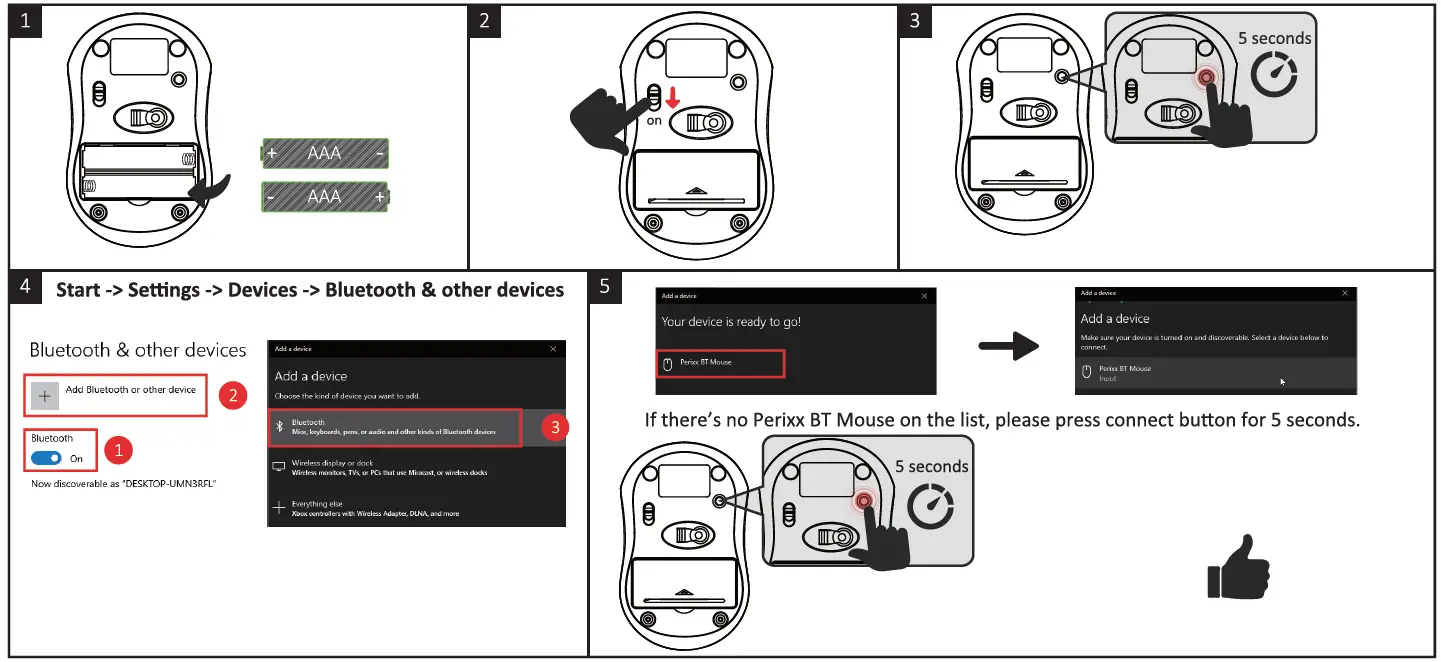 perixx-PM-802-Wireless-Mouse-fig-2
