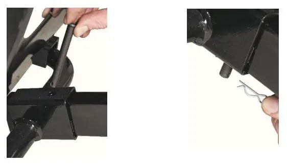 P-Lindberg 9062071 Wood Chipper - Attach the draw bar