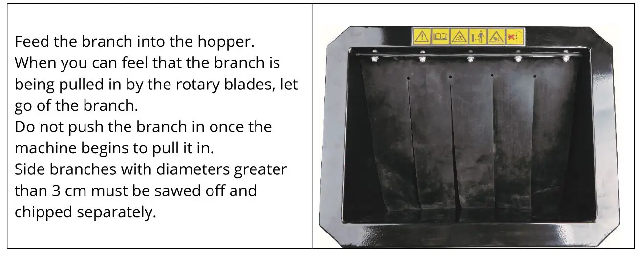 P-Lindberg 9062071 Wood Chipper - Wood chipping