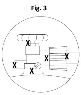 Cuisinart 36″ Four Burner Gas Griddle CGG-0036 User Manual - Figure 3