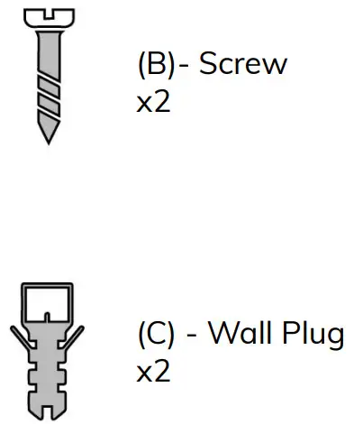 MADELEINE HOME MH-MR-666 Margot 29.5-Inch W x 29.5-Inch H Round White Wash Framed Wall Mirror - Screw