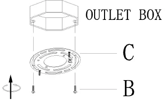 ZEVNI-A04701-Daryl-5-Light-Black-Brass-Transitional-Chandelier-FIG-6