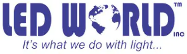 LED WORLD - logo