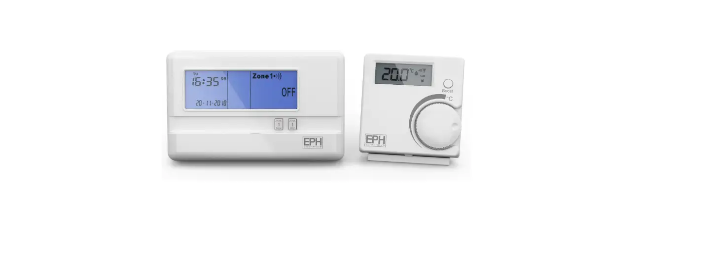 Eph Controls Cwp1e - 1 Zone Rf Timeswitch Pack Instruction Manual Eph Controls Cwp1e - 1 Zone Rf Timeswitch Pack Instruction Manual
