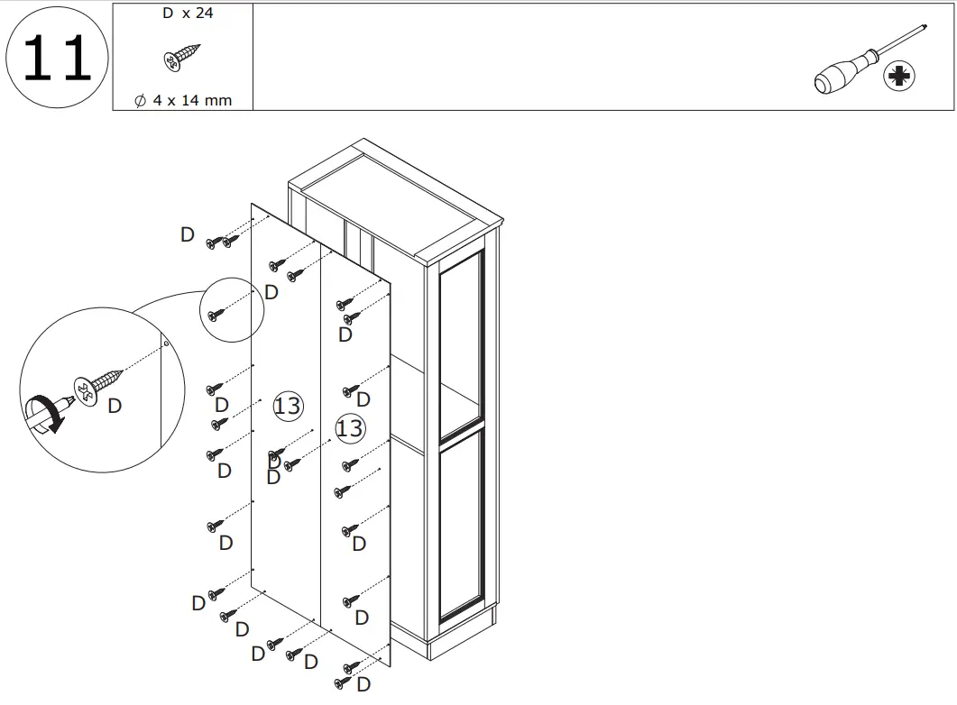 FUFU GAGA LJY-KF210189-01 Off-white Mdf 4-Shelf Bookcase - fig 16