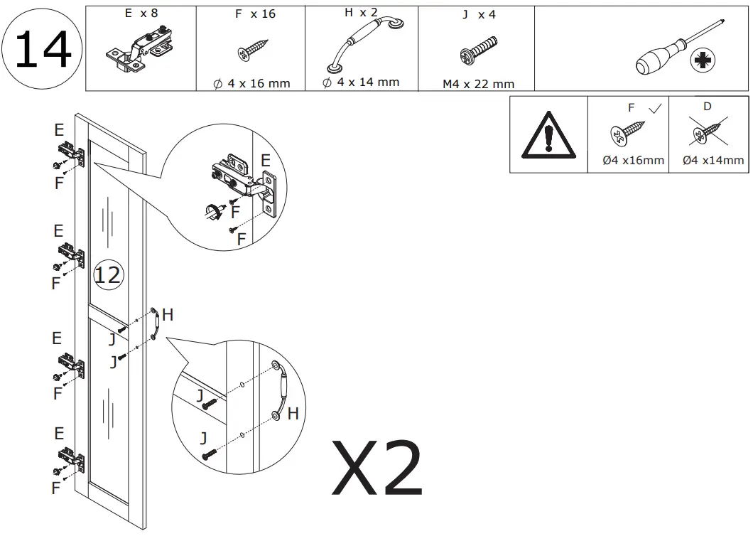 FUFU GAGA LJY-KF210189-01 Off-white Mdf 4-Shelf Bookcase - fig 19